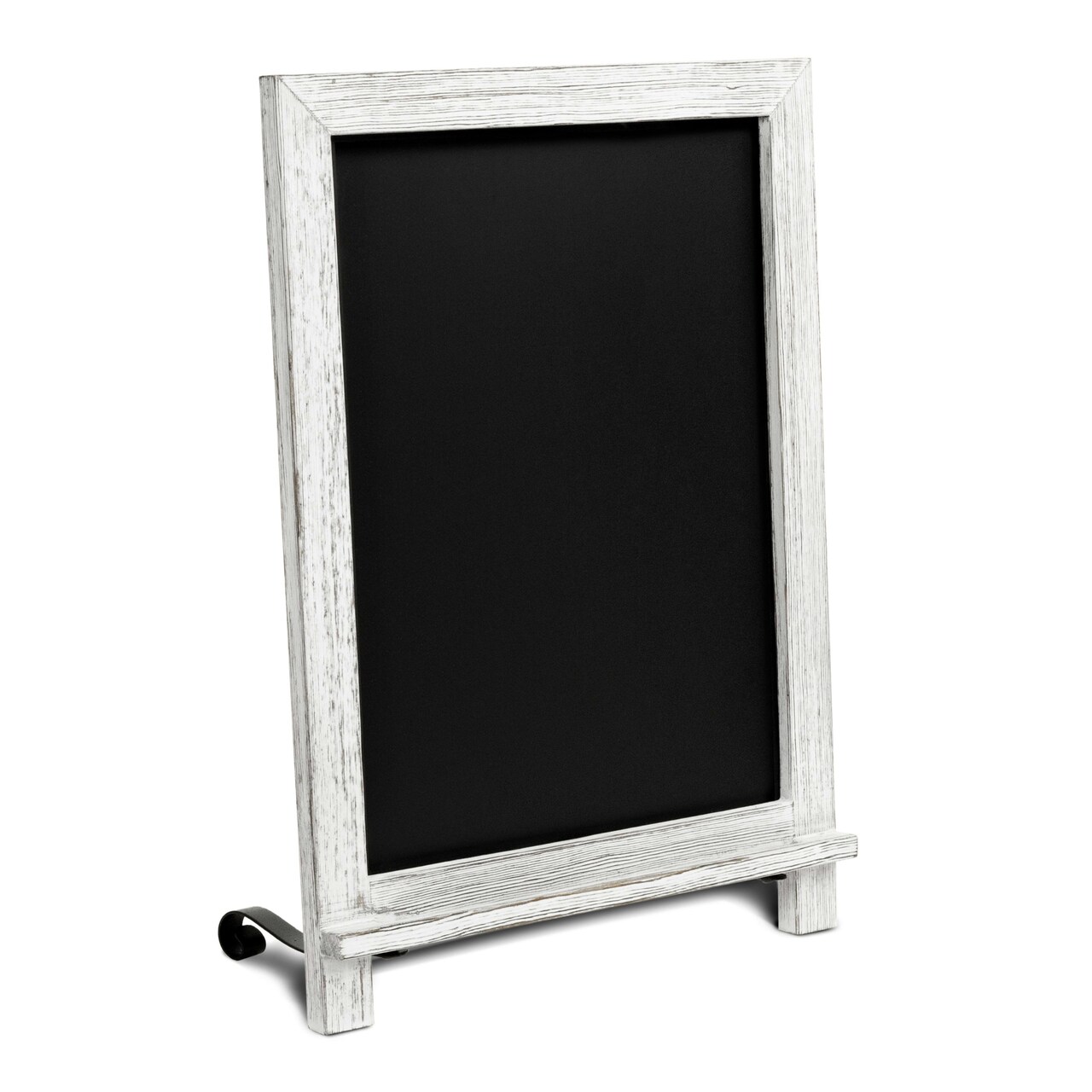 HBCY Creations Hanging or Tabletop Chalkboard with Legs/Wedding Table Sign/Kitchen Countertop Memo Board